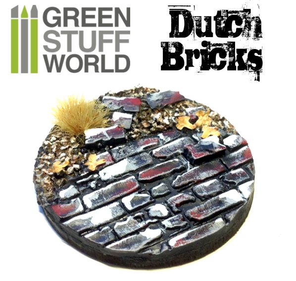 Green Stuff World Rolling Pin Dutch Bricks