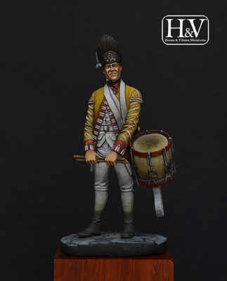 Heroes & Villains Drummer 27 Regiment 1775 54mm