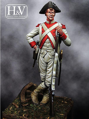 Heroes & Villains French Chasseur, 1782 54mm