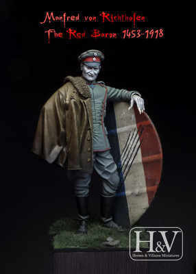 Heroes & Villains Manfred von Richthofen, The Red Baron 1453-1918 75mm