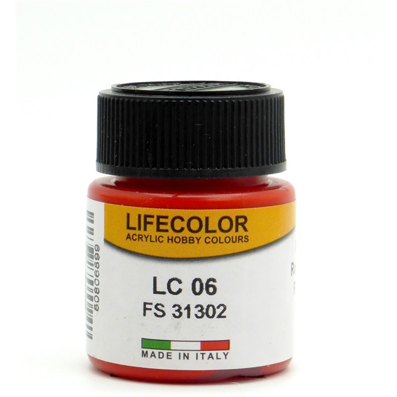 LifeColor red - 22ml