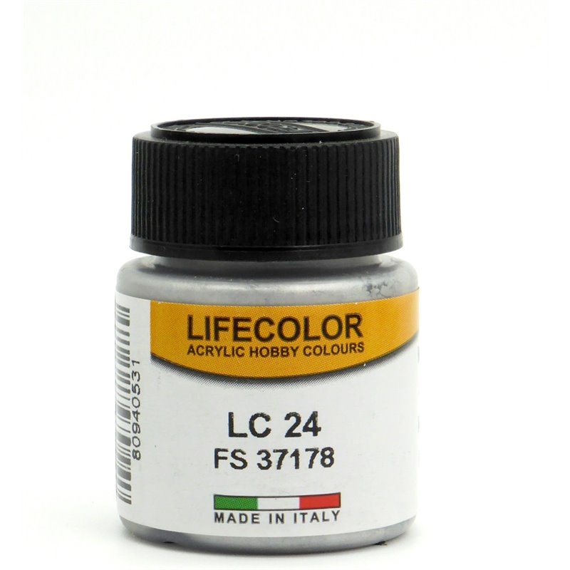 LifeColor natural metal/matt aluminum - 22ml