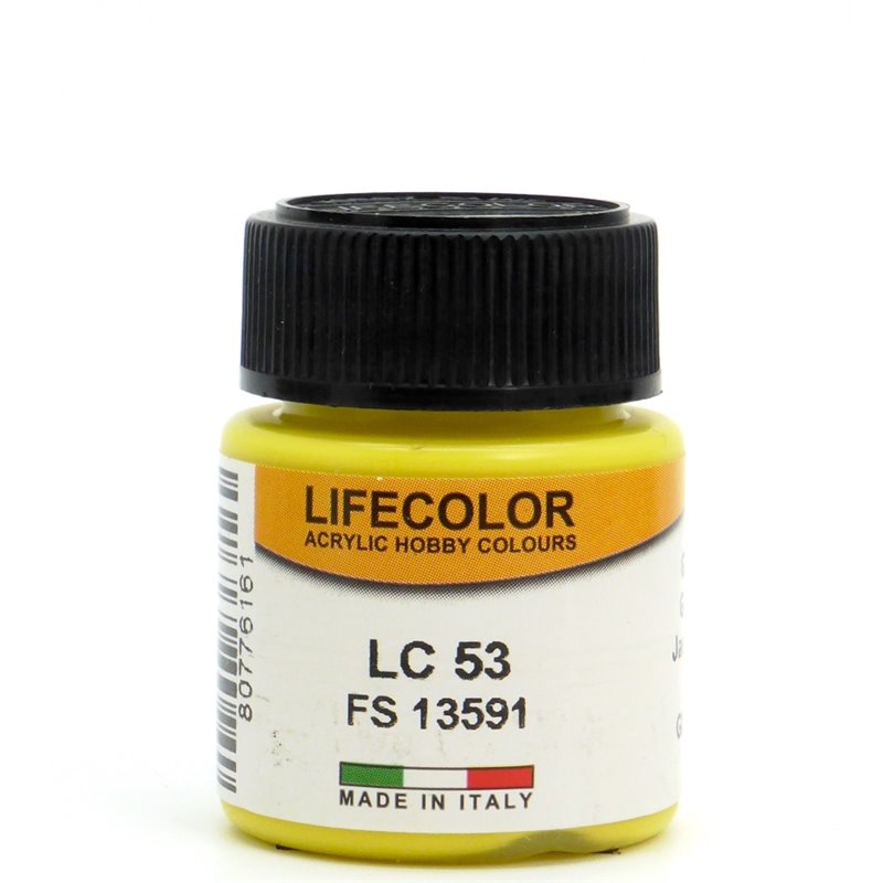 LifeColor light yellow - 22ml
