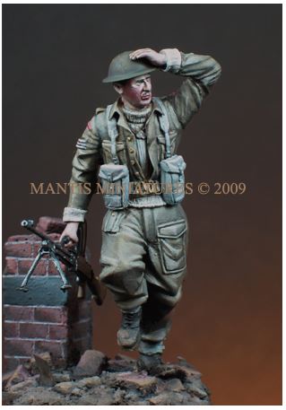 Mantis Miniatures British Infantryman - NW Europe 1944-45