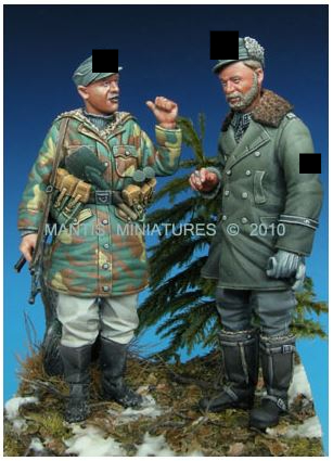 Mantis Miniatures German SS set - Europe 1944-45