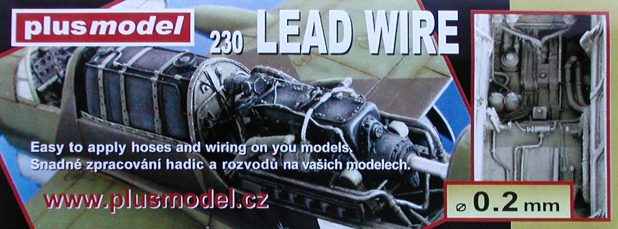 Plus Model Lead Wire 0,2 mm