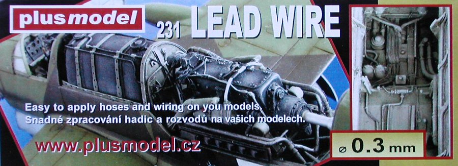 Plus Model Lead Wire 0,3 mm