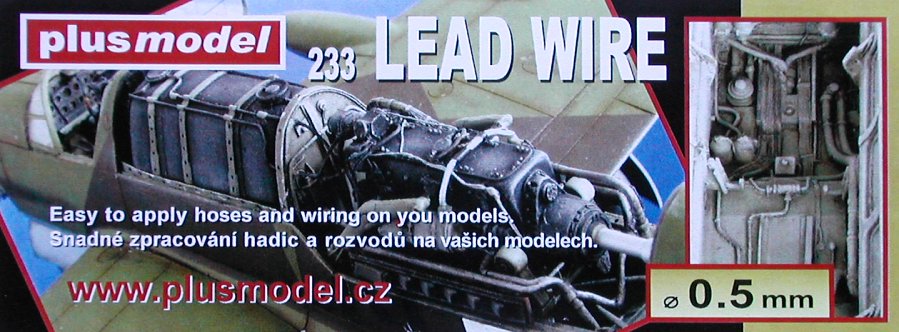 Plus Model Lead Wire 0,5 mm