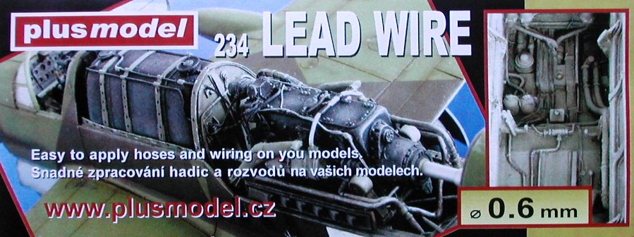 Plus Model Lead Wire 0,6 mm