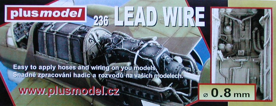 Plus Model Lead Wire 0,8 mm