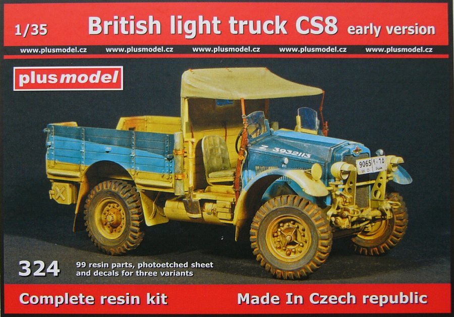 Plus Model British Light Truck CS8 