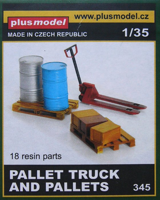 Plus Model Pallet Truck and Pallets