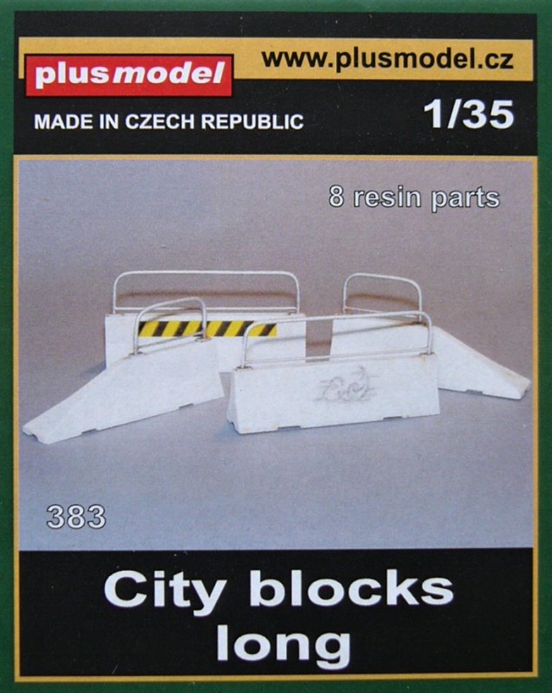 Plus Model City Concrete Blocks - Long