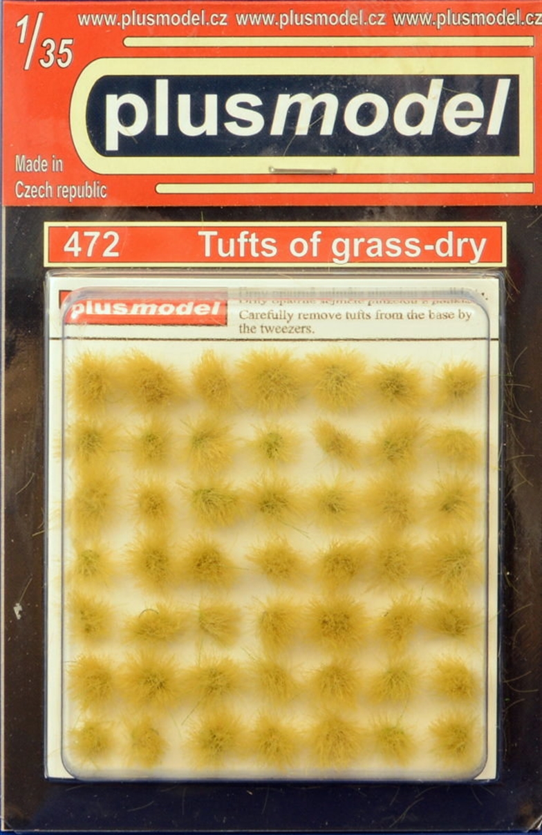 Plus Model Tufts of grass (dry)
