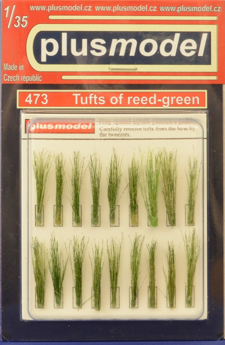 Plus Model Tufts of reed (green)