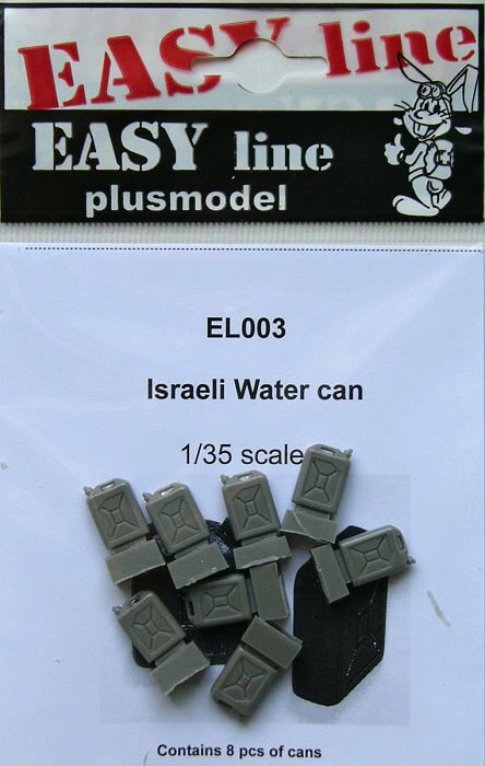Plus Model Israeli Water Cans (8 pcs)