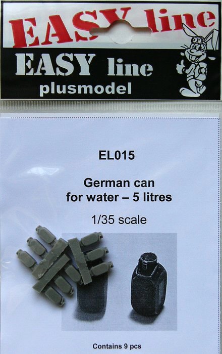 Plus Model German Water Cans 5L (9 pcs)