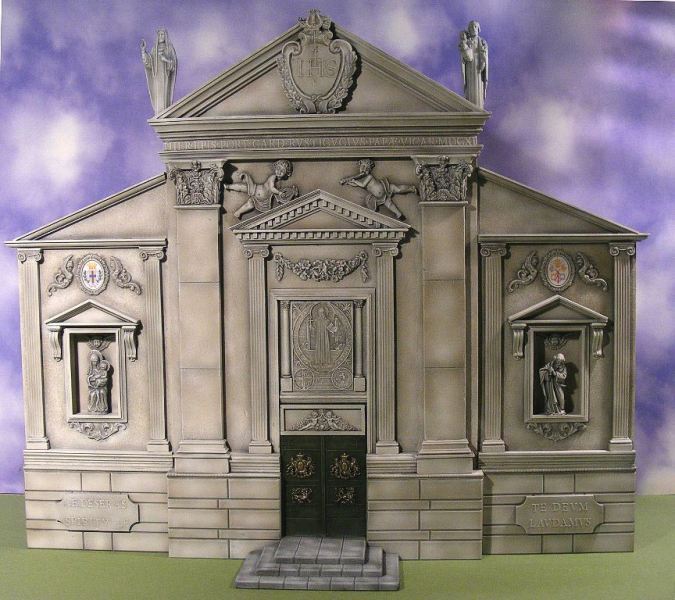 Reality in Scale Late Renaissance Church Facade - 17 resin pcs. & 2 decals