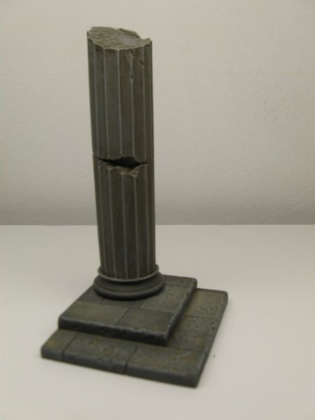 Reality in Scale Column with Stairs - 3 resin pcs.