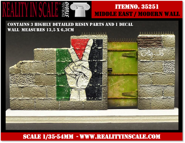 Reality in Scale Middle Eastern / Modern Wall