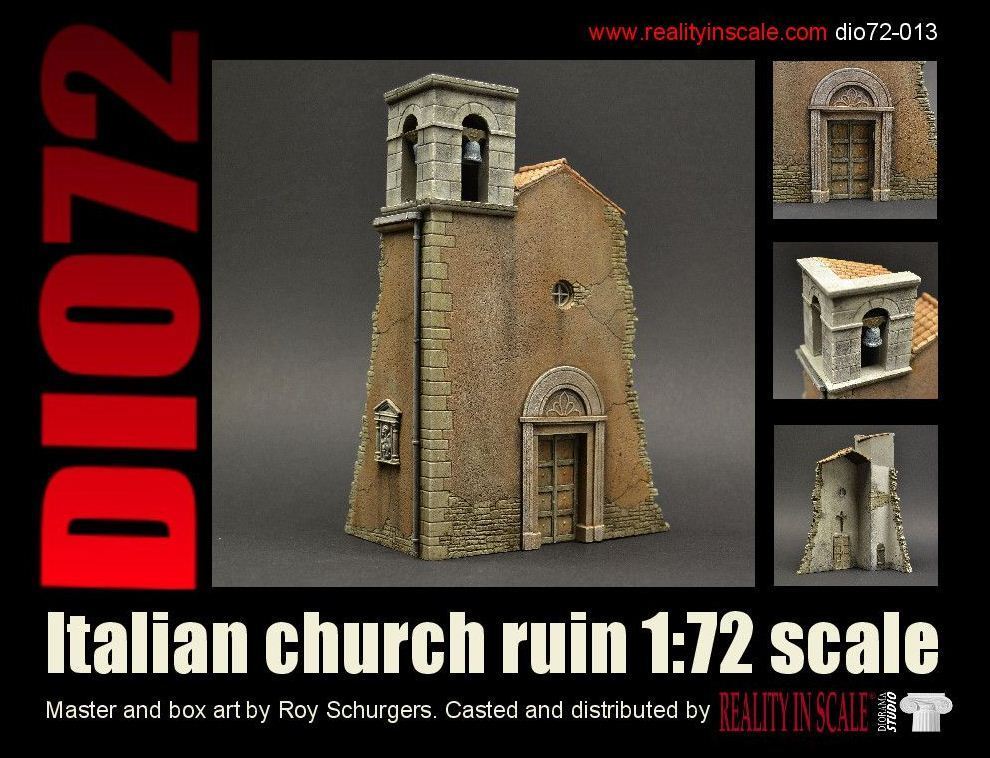 Reality in Scale Italian Church Ruin