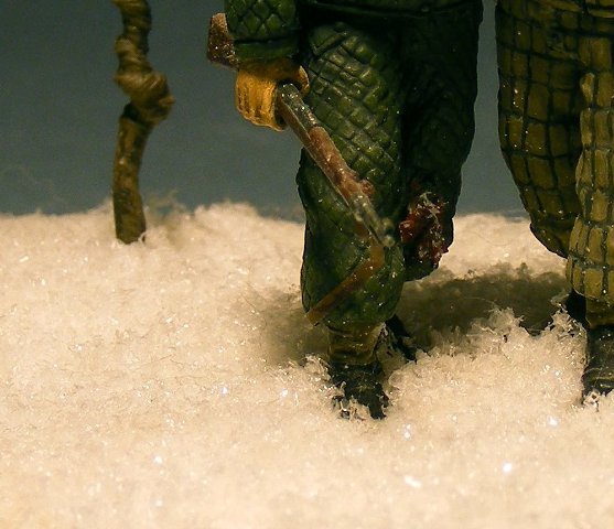 Reality in Scale Wet snow - super realistic miniature snowflakes, has a shiny appearence com