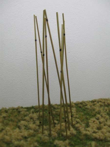 Reality in Scale Bamboo set 1 - Natural Bamboo, medium green