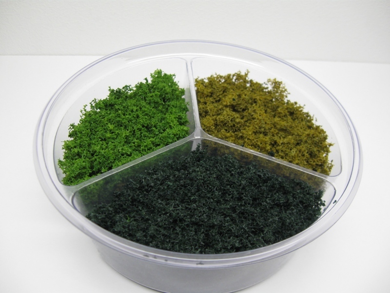 Reality in Scale (utgngen) - set of 3 different colours foliage/groundcover mat