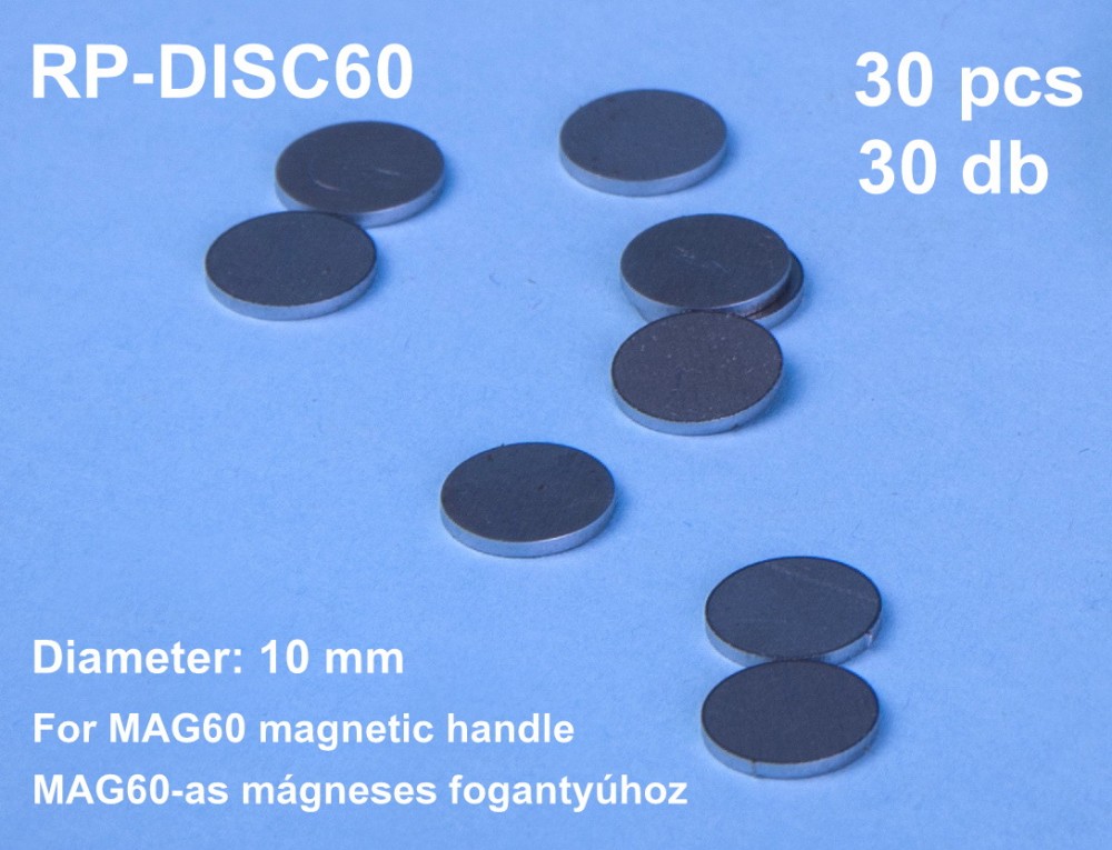 RP Toolz Steel Discs for Magnetic Handle 60 (30 pcs)