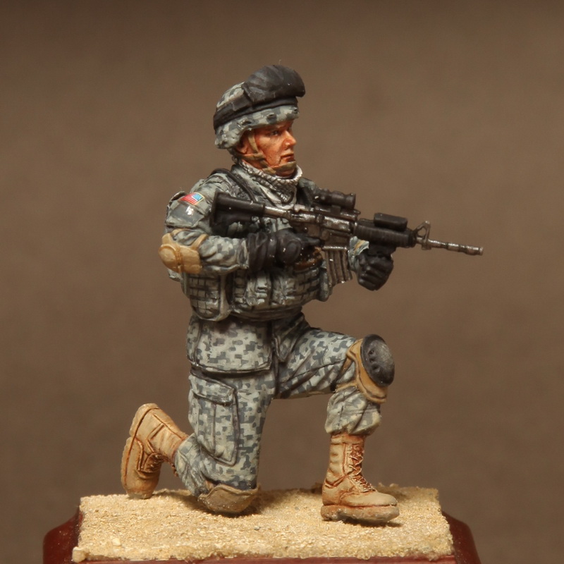 Soga Miniatures American soldier in patrol group
