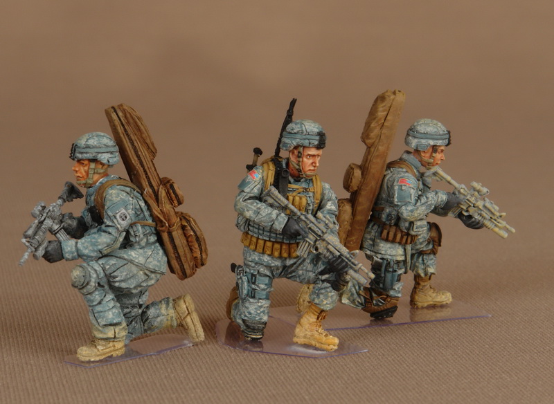 Soga Miniatures Snipers group 82-st Airborne Division (set 3)