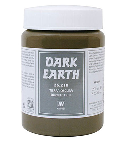 Vallejo Dark Earth 200 ml