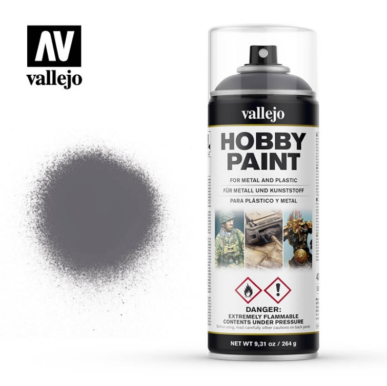 Vallejo Spray Primer Fantasy Gunmetal 400 ml