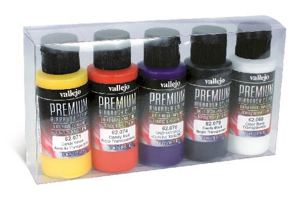 Vallejo Candy Colors Set 5x60 ml