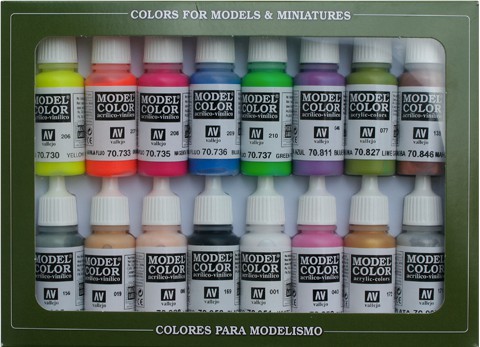 Vallejo Model Color Set - Wargame Special (x16)