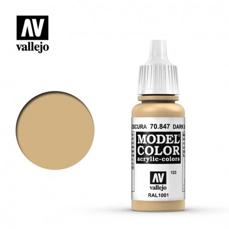 Vallejo Model Color 123 - Dark Sand