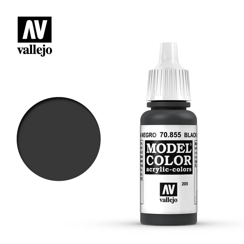 Vallejo Model Color 205 - Black Glaze