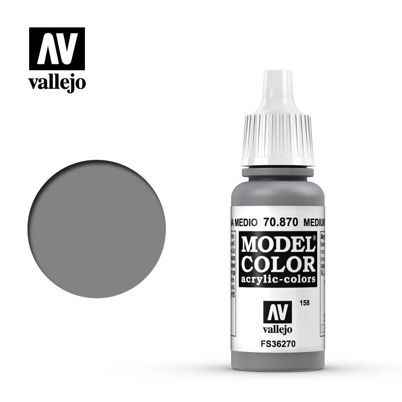 Vallejo Model Color 158 - Medium Sea Grey
