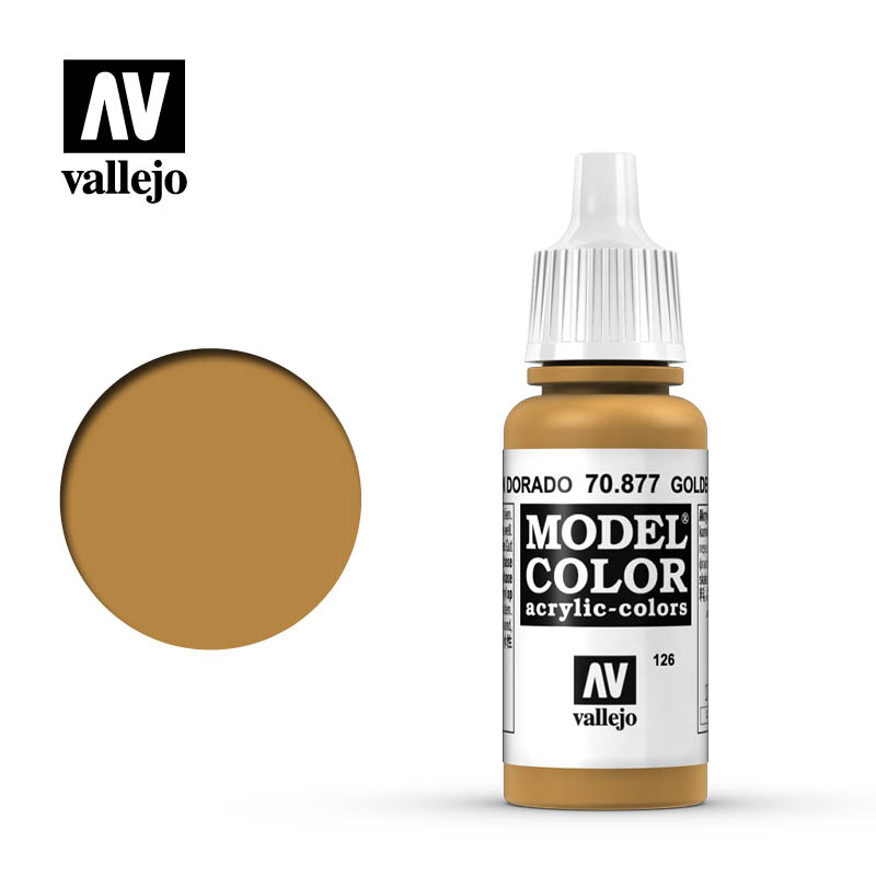 Vallejo Model Color 126 - Goldbrown