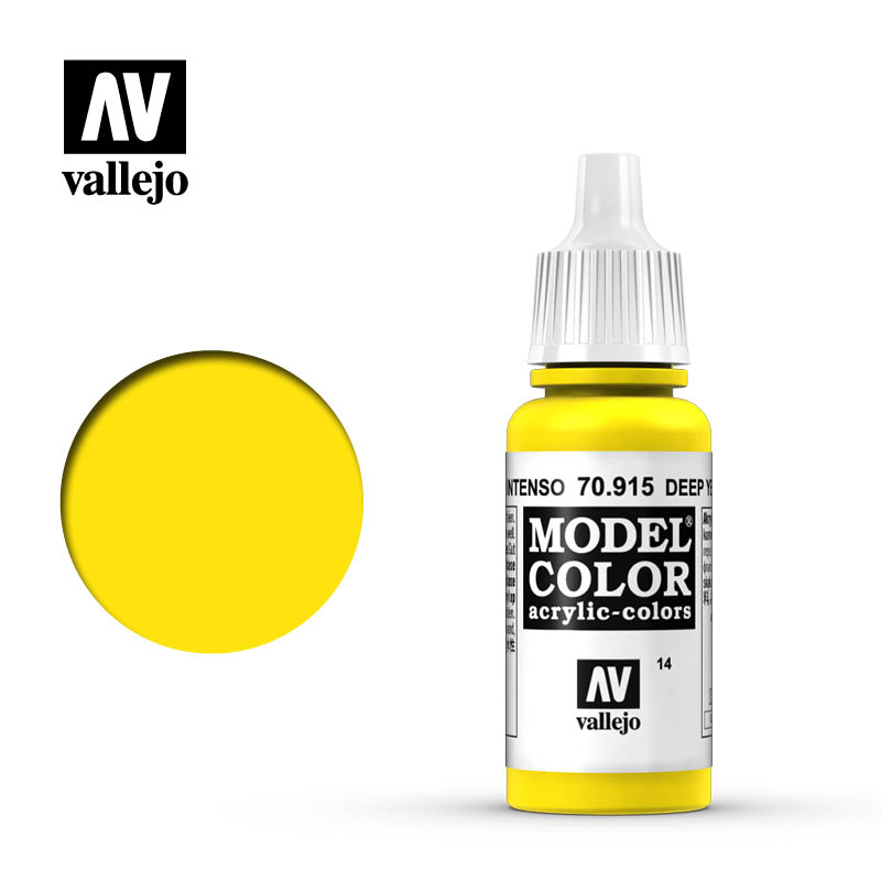 Vallejo Model Color 014 - Deep Yellow