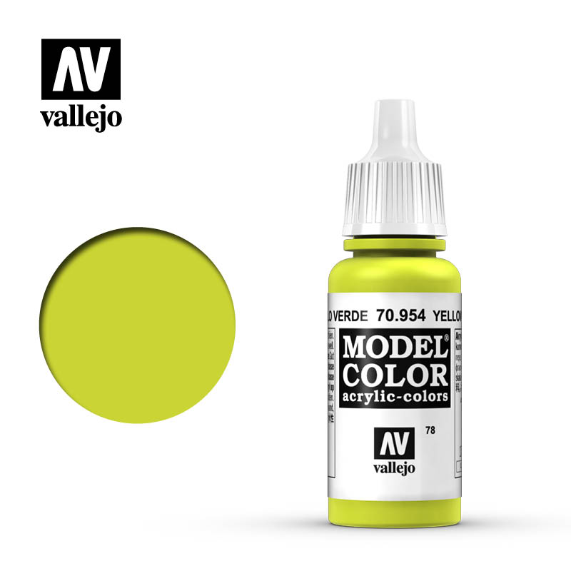 Vallejo Model Color 078 - Yellow Green
