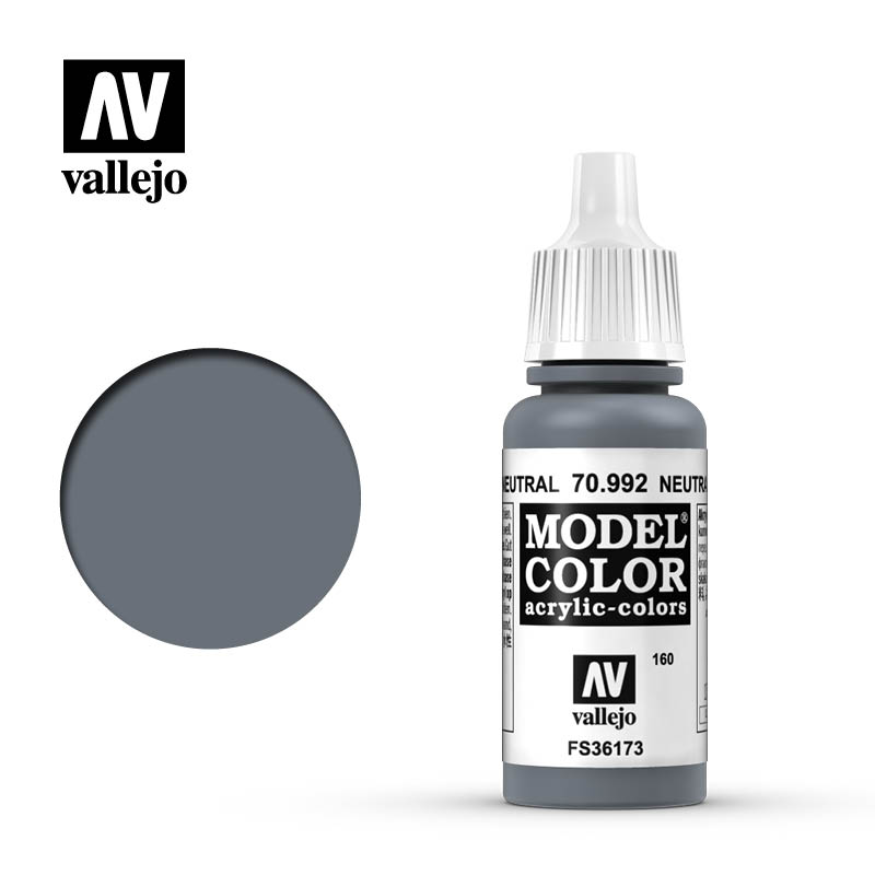 Vallejo Model Color 160 - Neutral Grey