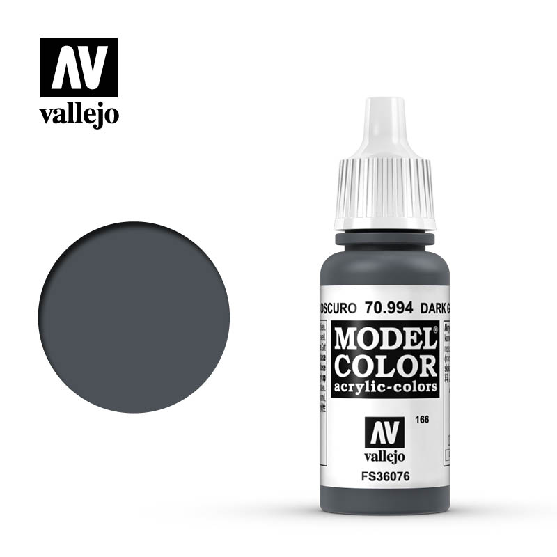 Vallejo Model Color 166 - Dark Grey