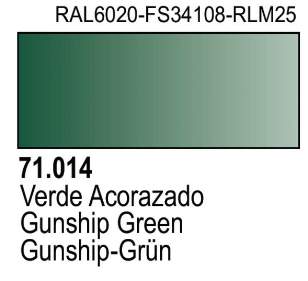 Vallejo Model Air 014 - Gunship Green