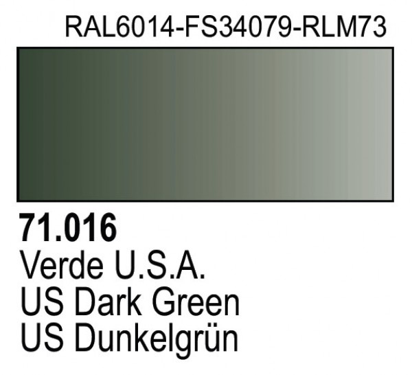 Vallejo Model Air 016 - US Dark Green