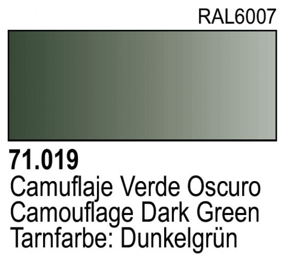 Vallejo Model Air 019 - Camouflage Dark Green