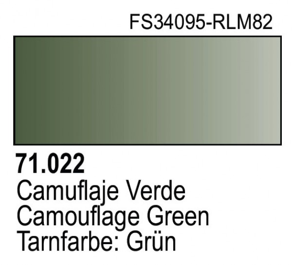 Vallejo Model Air 022 - Light Green RLM82
