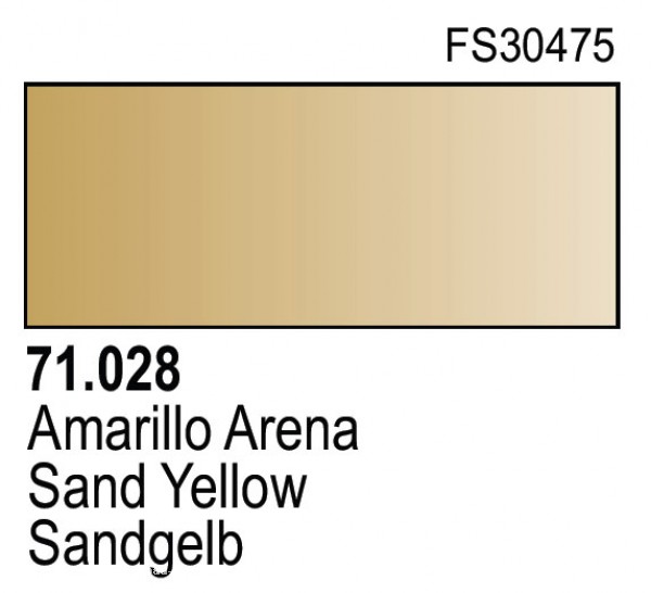 Vallejo Model Air 028 - Sand Yellow