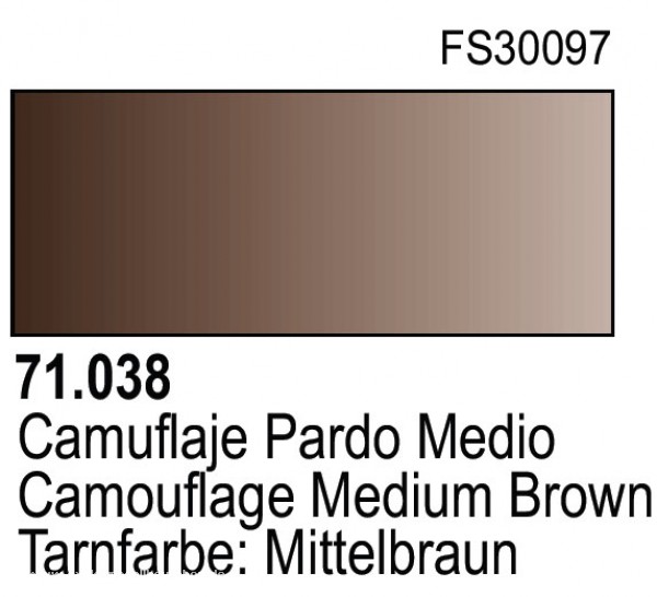 Vallejo Model Air 038 - Camouflage Medium Brown