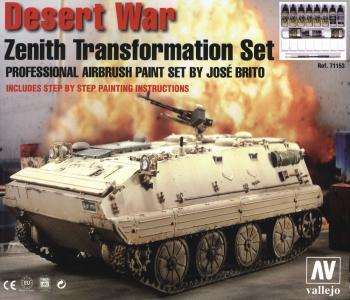 Vallejo Model Air - Desert War, Zenith Transformation Set
